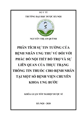 Nguyễn thị an quỳnh phân tích sự tin - Khóa luận