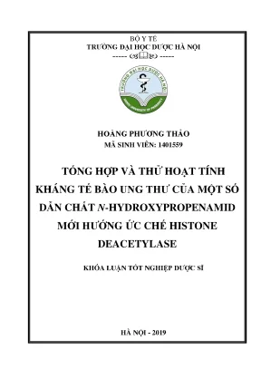Hoàng phương thảo mã sinh viên 1401559 - Khóa luận