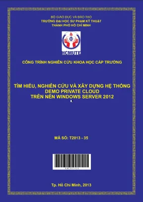 Hướng dẫn xây dựng Private Cloud với Windows Server 2012