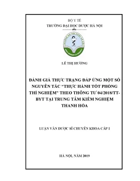 Lê thị hường đánh giá thực trạng đáp