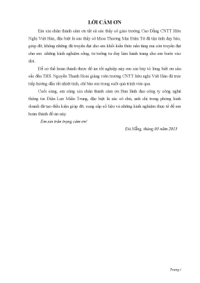 Đồ án truyền thông thương hiệu công ty CNTT Điện lực