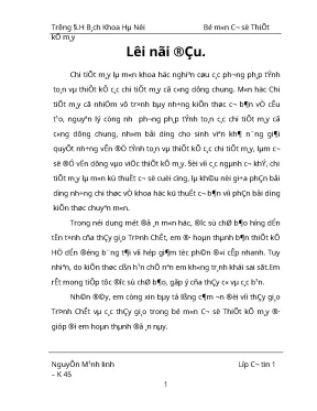 Đồ án Hộp giảm tốc phân đôi cấp nhanh (Full tính toán)