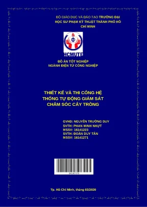 Tốt nghiệp thiết kế và thi công hệ - Đồ án