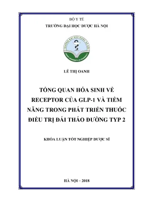 Lê thị oanh tổng quan hóa sinh về - Khóa luận