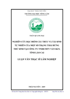 Luận văn: Tái sinh tự nhiên rừng thứ sinh ở Lào Cai
