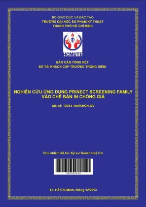 Giải pháp in chống giả bằng Prinect Screening Family