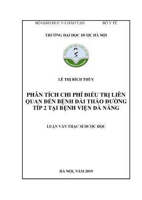 Phân tích chi phí điều trị ĐTĐ típ 2 tại Đà Nẵng (2019)