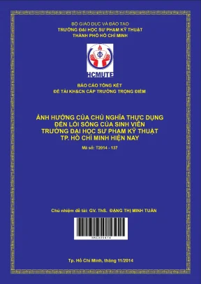 Lối sống thực dụng của sinh viên: Ảnh hưởng & giải pháp