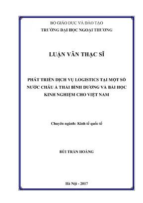 Phát triển logistics: Bài học từ châu Á cho Việt Nam