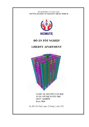 Đồ án tốt nghiệp Liberty Apartment (Thiết kế kết cấu)