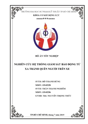 Hệ thống giám sát, báo động chống bỏ quên người trên xe
