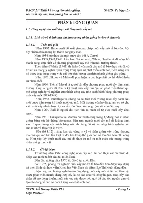 Đồ án thiết kế trung tâm nhân giống hoa phong lan