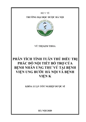 Vũ thị kim thoa phân tích tính tuân thủ - Khóa luận