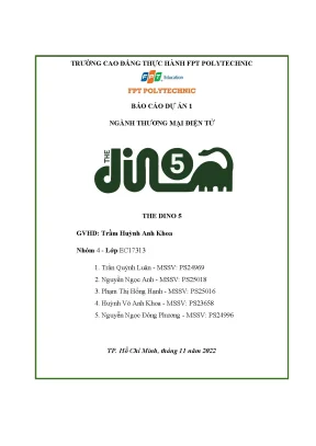 The Dino5: Giới thiệu thương hiệu áo thun Unisex