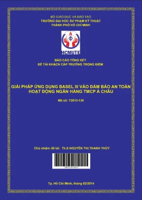 Giải pháp Basel III đảm bảo an toàn cho Ngân hàng ACB