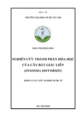 Man thanh long nghiên cứu thành phần - Khóa luận