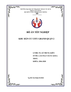 Đồ án kết cấu Khu dân cư City Grand Quận 2 (Full file)