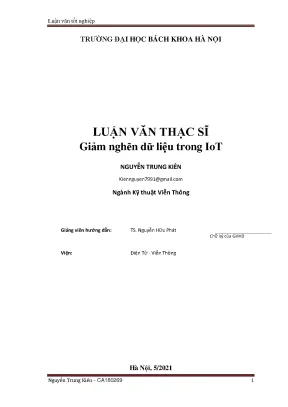 Giảm nghẽn dữ liệu IoT: Giải pháp & Giao thức DMAC