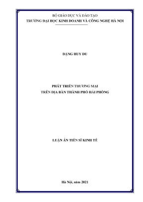 Phát triển thương mại Hải Phòng: Thực trạng & Giải pháp