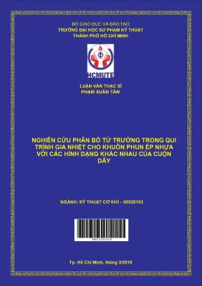 Gia nhiệt khuôn ép nhựa: Phân bố từ trường & cuộn dây
