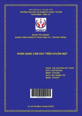 Đồ án nhận dạng cảm xúc khuôn mặt với Matlab & Arduino