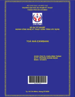 Đồ án thiết kế kết cấu tòa nhà Eximbank [Full]