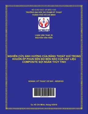 Rãnh thoát khí khuôn ép phun & độ bền kéo vật liệu composite
