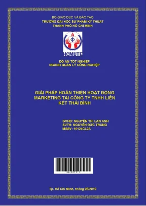 Giải pháp hoàn thiện marketing công ty Liên Kết Thái Bình