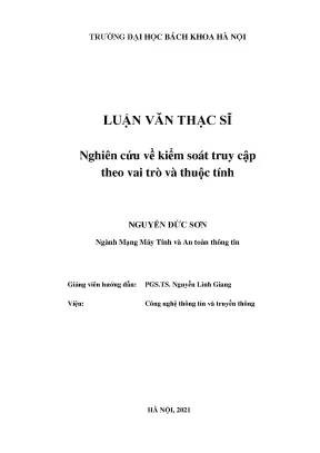 Kiểm soát truy cập RBAC và ABAC: So sánh & Phân tích chi 