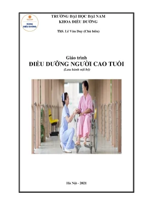 Giáo trình Điều dưỡng Người cao tuổi - Lê Văn Duy