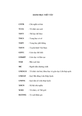 Giáo dục kỹ năng sống cho thanh thiếu niên trên VTV6