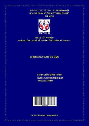 Đồ án tốt nghiệp thiết kế cao ốc chung cư BMC