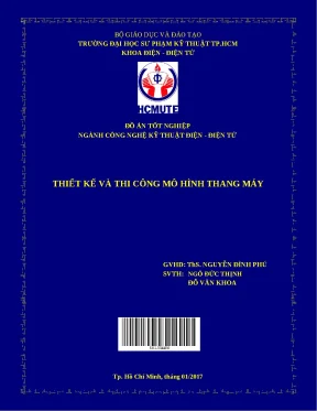 Mô hình thang máy 4 tầng: Thiết kế và Thi công
