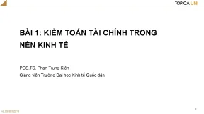 Kiểm toán tài chính: Khái niệm, vai trò và quy trình thực hiện