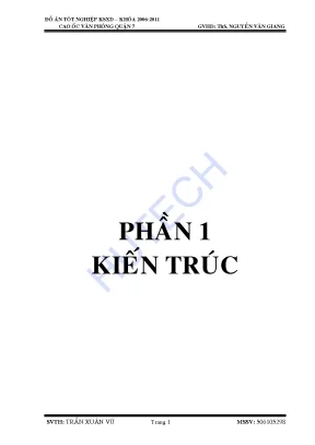 Đồ án Cao ốc Văn phòng Quận 7 TP.HCM