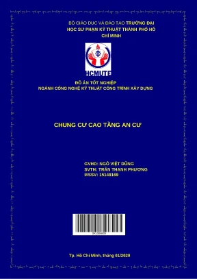 Đồ án tốt nghiệp: Chung cư cao tầng an cư TP.HCM