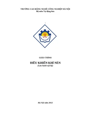 Giáo trình điều khiển khí nén - Trường Cao đẳng nghề Công nghiệp Hà Nội