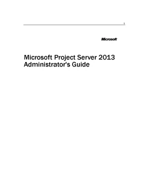 Hướng dẫn quản trị Microsoft Project Server 2013 chi tiết