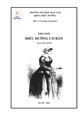 Giáo trình Điều dưỡng cơ bản - ThS. Lê Văn Duy