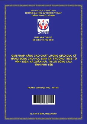 Giải pháp nâng cao giáo dục kỹ năng sống cho học sinh THCS
