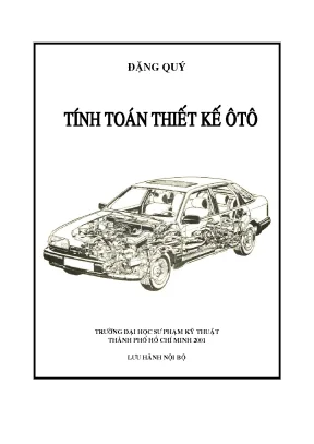 Giáo trình tính toán và thiết kế ô tô toàn diện