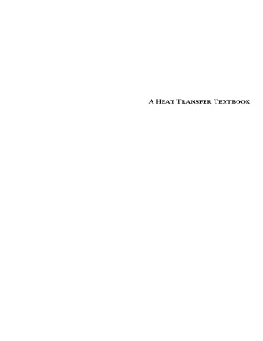 Giáo trình Truyền Nhiệt - John Lienhard