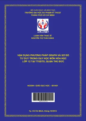 Vận dụng phương pháp graph và sơ đồ tư duy trong dạy học Hóa học 12