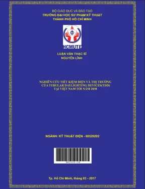 Nghiên cứu tiết kiệm điện và thị trường TDD tại Việt Nam