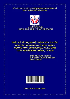 Thiết kế hệ thống xử lý nước thải KCN Lê Minh Xuân 3