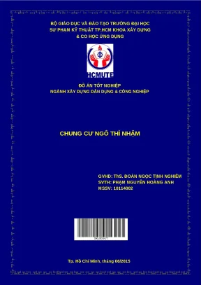 Đồ án tốt nghiệp Chung cư Ngô Thì Nhậm - Thuyết minh