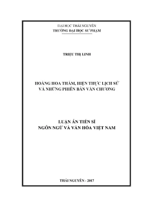 Hoàng Hoa Thám trong lịch sử và phiên bản văn chương