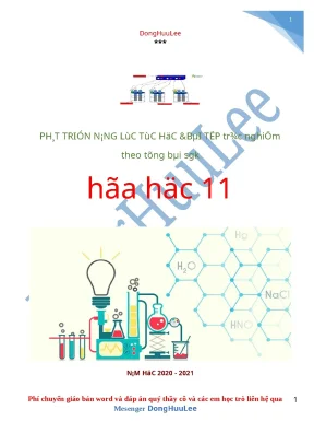 Bài tập trắc nghiệm Hóa học 11: Sự điện li