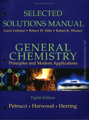 Solucionario General Chemistry Petrucci 8ª Edición