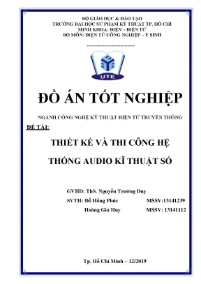 Thiết kế hệ thống Hi-End Audio kỹ thuật số sử dụng Raspberry Pi